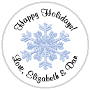 Hershey Kisses Christmas - KISS HH24_Festive Snowflake Ice Blue