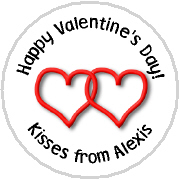 Hershey Kisses Valentines - KISS VD08