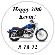 Hershey Kisses Birthday - KISS BD_102 - Motorcycle