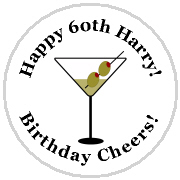 Hershey Kisses Birthday - KISS BD_105 Birthday Drink Martini