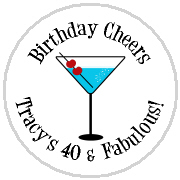 Hershey Kisses Birthday - KISS BD_107 Tropical Blue Cocktail Drink