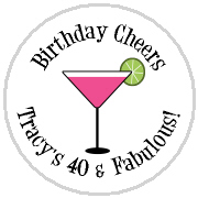 Hershey Kisses Birthday - KISS BD_108 Birthday Tropical Drink Pink Margarita