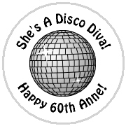 Hershey Kisses Birthday - KISS BD21 - Disco Ball