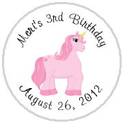 Hershey Kisses Birthday - KISS BD48 - Pink Unicorn