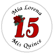 Hershey Kisses Birthday - Quinceanera Birthday  Red Rose