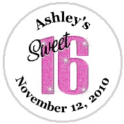 Hershey Kisses Birthday - Sweet 16 Birthday 2- ANY COLOR!